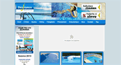 Desktop Screenshot of bazenyzlin.cz
